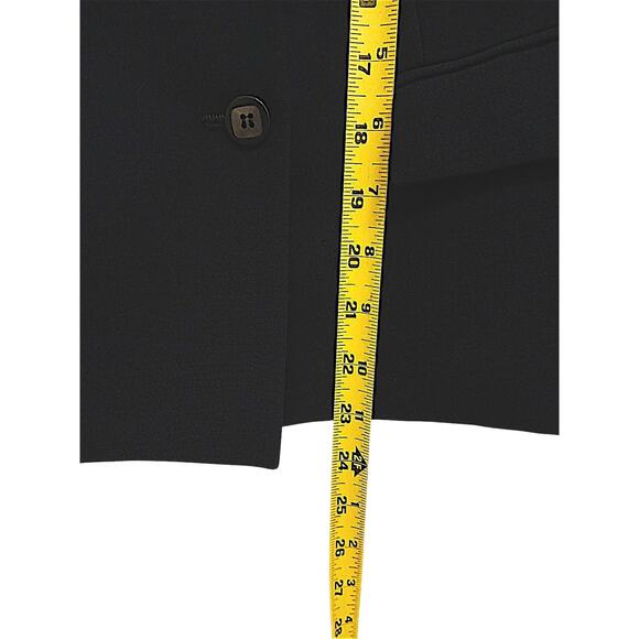 Worthington Blazer Power Jacket 14P Black Business Career Office Workwear Luxury - Picture 10 of 16